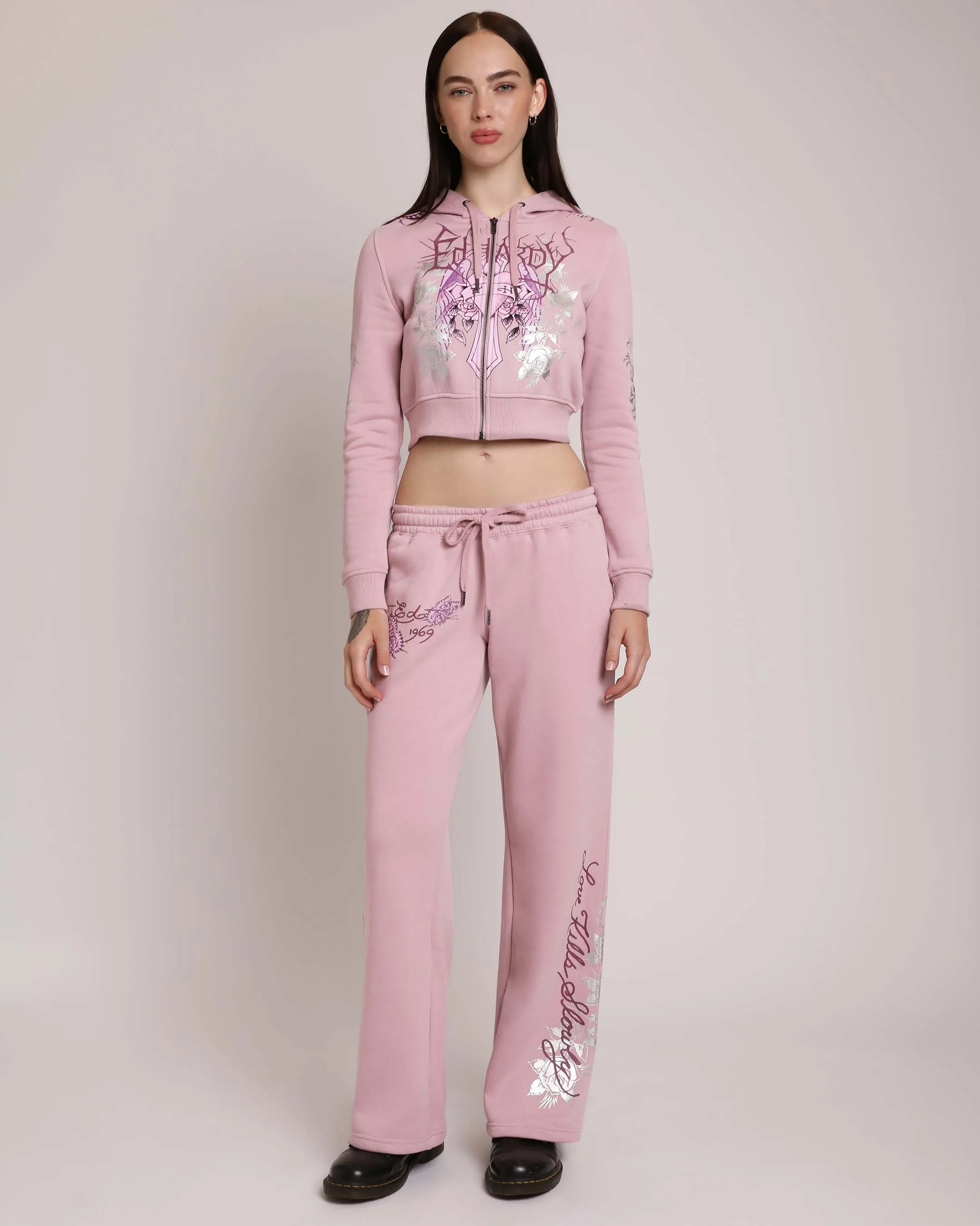 Cross Wings Puff Print Sweatpant sold by Ed Hardy product image thumbnail 3