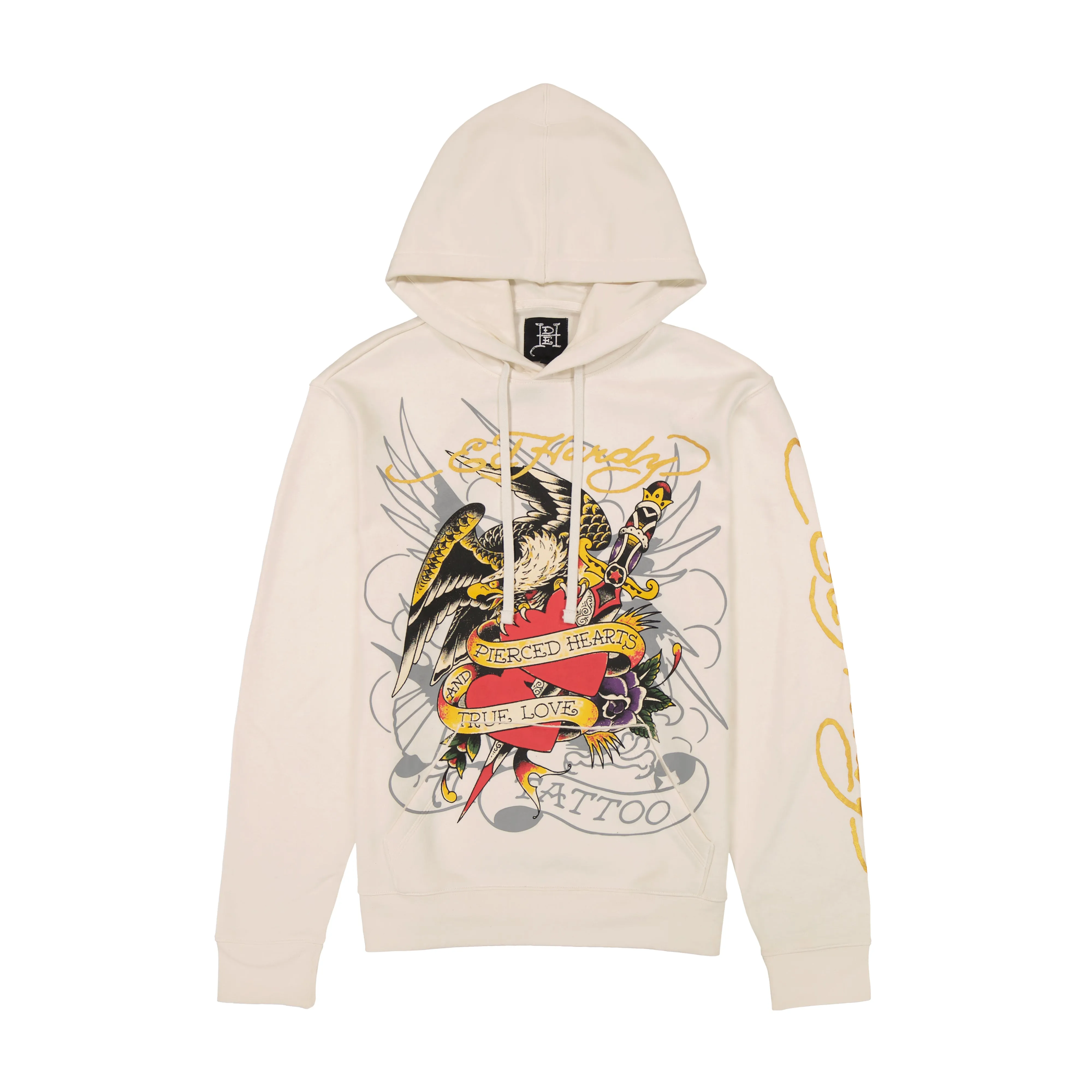 Pierced Eagle Mens Hoodie sold by Ed Hardy