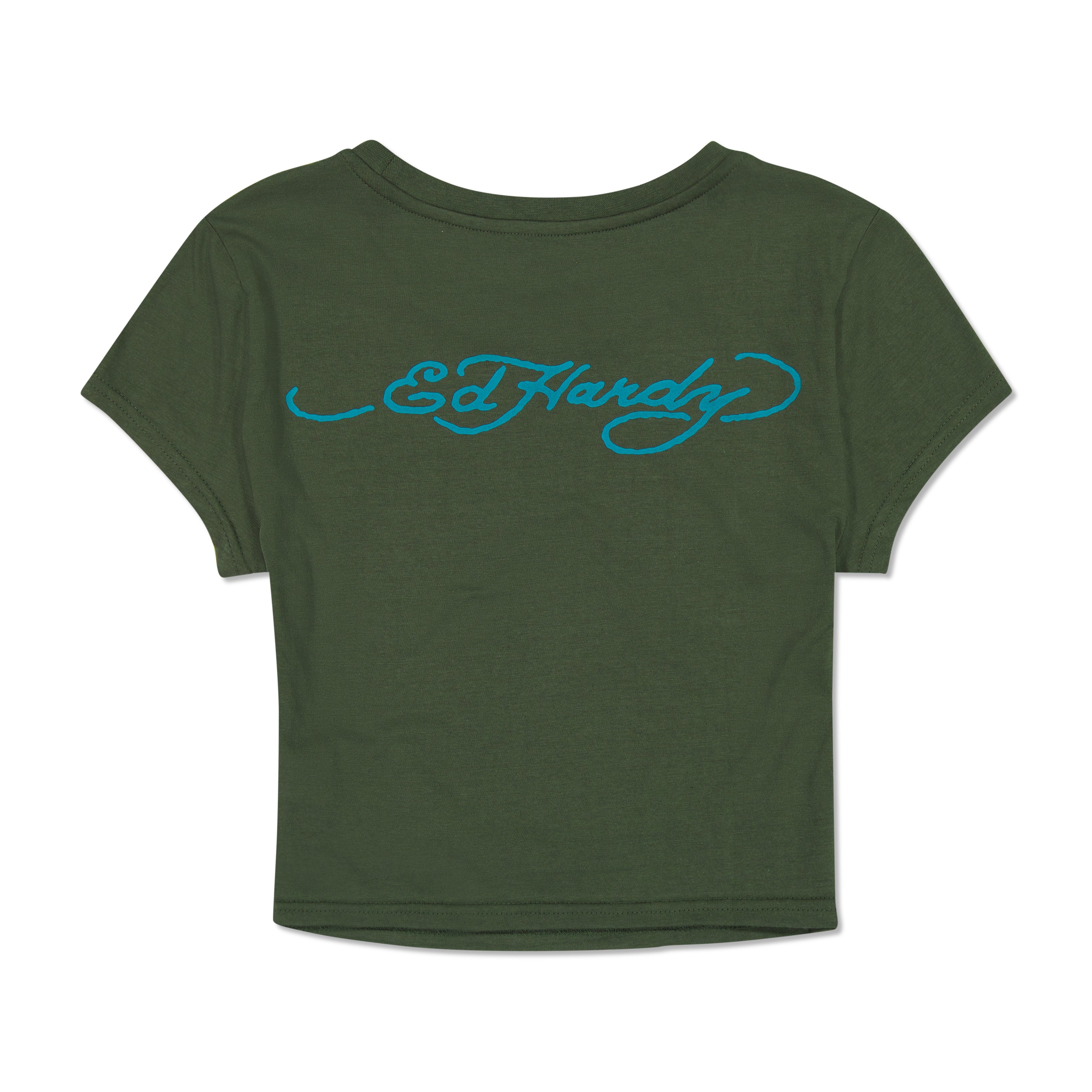 Brave Eagle Rhinestone Baby Tee sold by Ed Hardy product image thumbnail 2