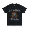Limited Edition - Rhinestone Flame Skull Tee sold by Ed Hardy