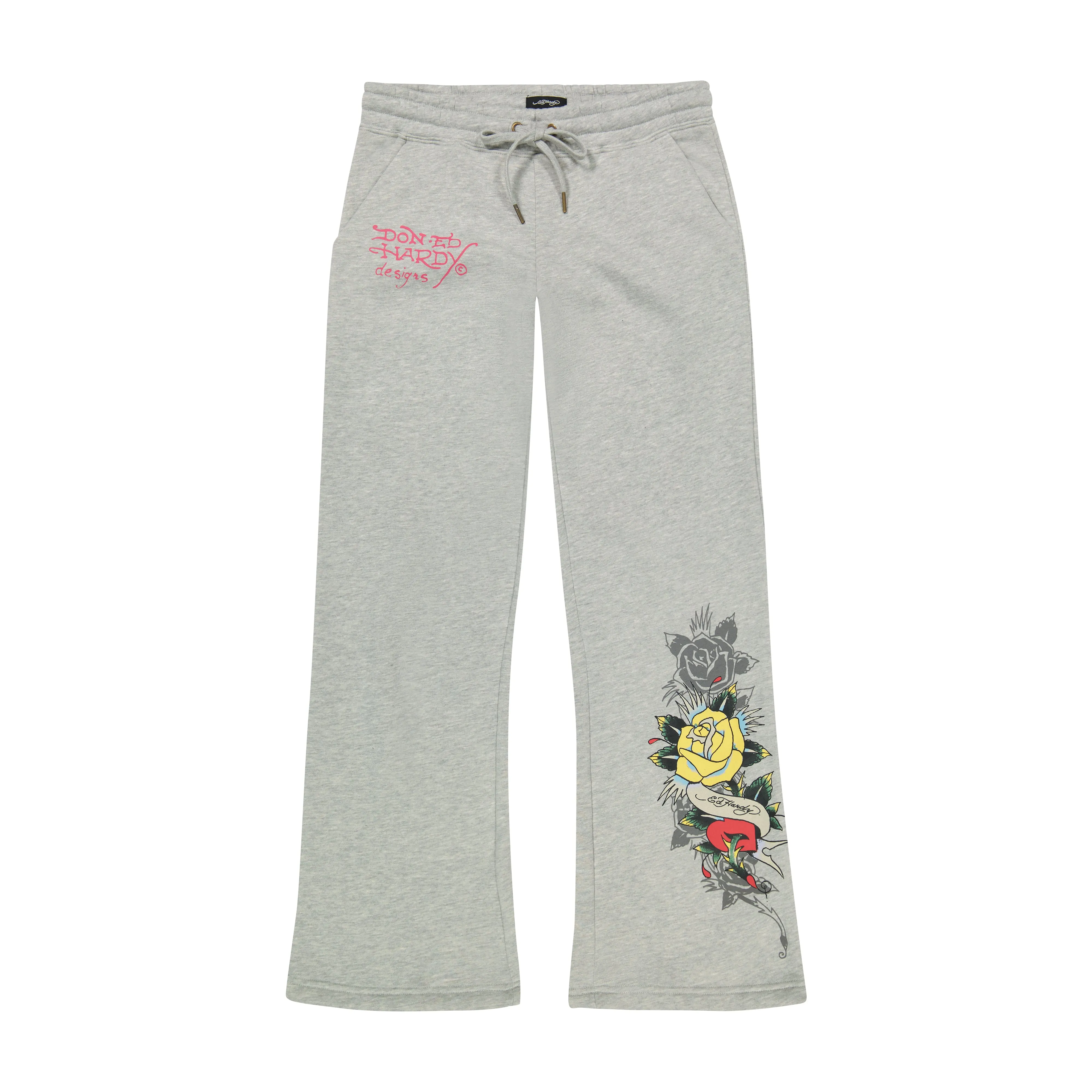 Rose Heart Sweatpants sold by Ed Hardy