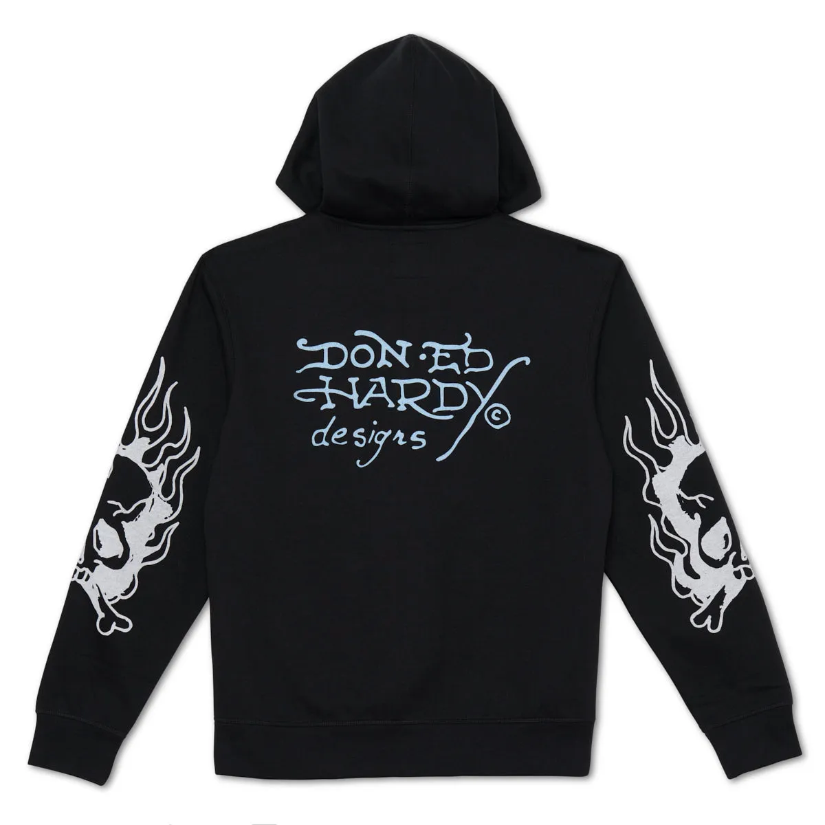 Flaming Skull Hoodie sold by Ed Hardy product image thumbnail 2