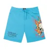 Flame Skull Fleece Shorts sold by Ed Hardy