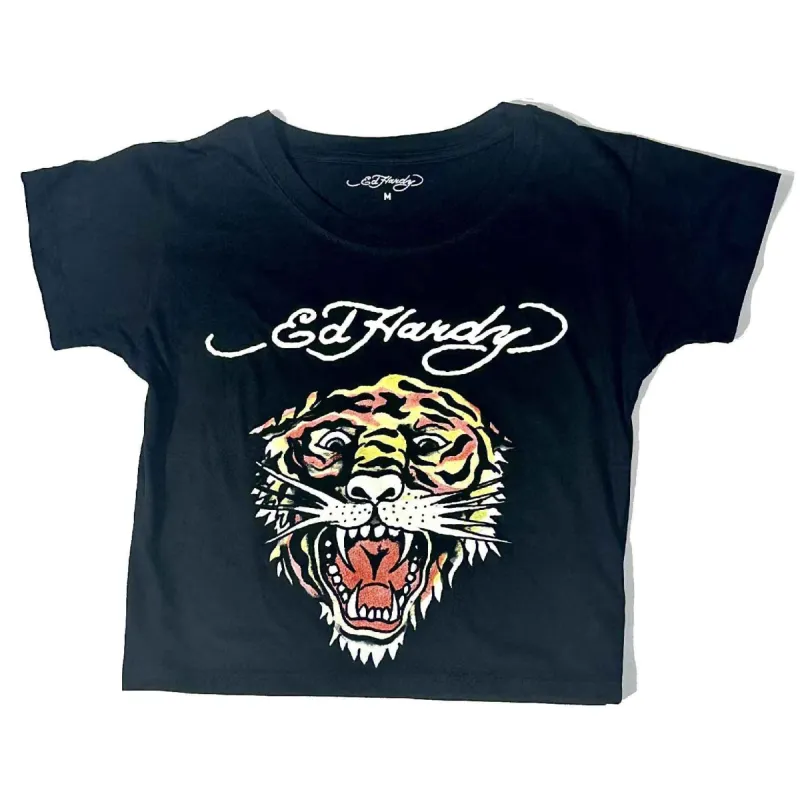 Retro Tiger Baby Tee sold by Ed Hardy