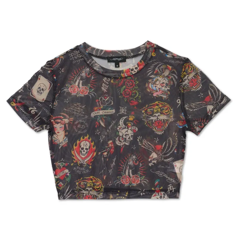 Power Mesh Flashboard Crew sold by Ed Hardy