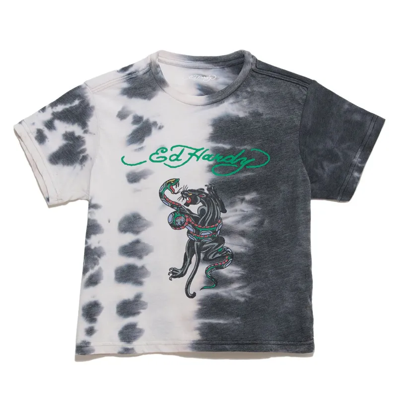 Womens "Panther Snake" Cropped Tee sold by Ed Hardy