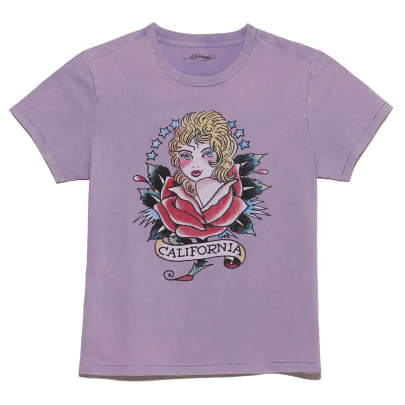 Womens "Cali Girl" Boyfriend Tee sold by Ed Hardy