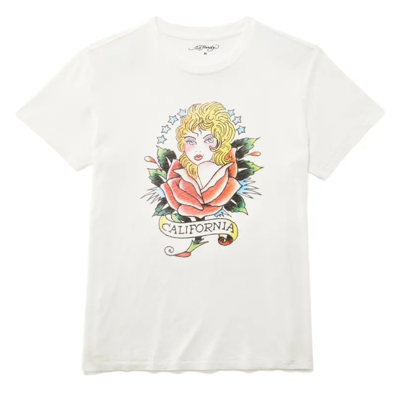 Women's California Girl Boyfriend Tee sold by Ed Hardy