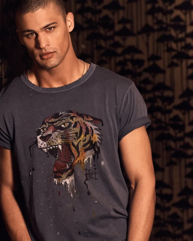 Tiger Head T-Shirt sold by Ed Hardy