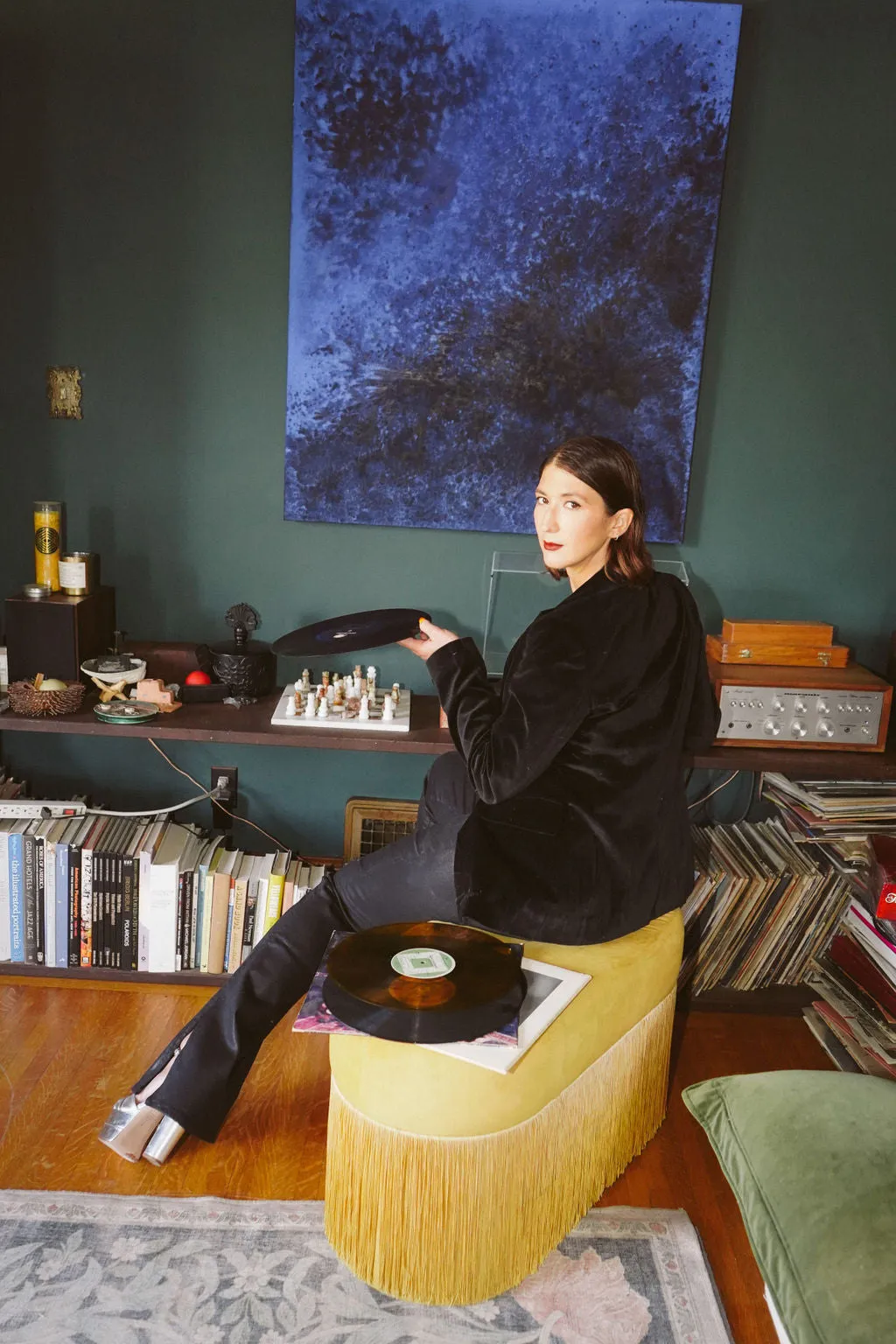 Lark Bootcut Pull On Pant With Split || Black Coated sold by Edwin product image thumbnail 2