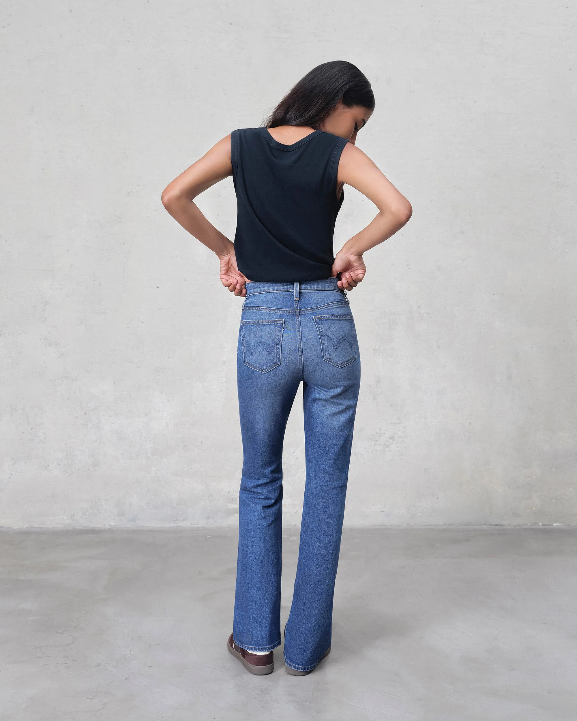 Lark Bootcut || Elm Coated sold by Edwin product image thumbnail 3