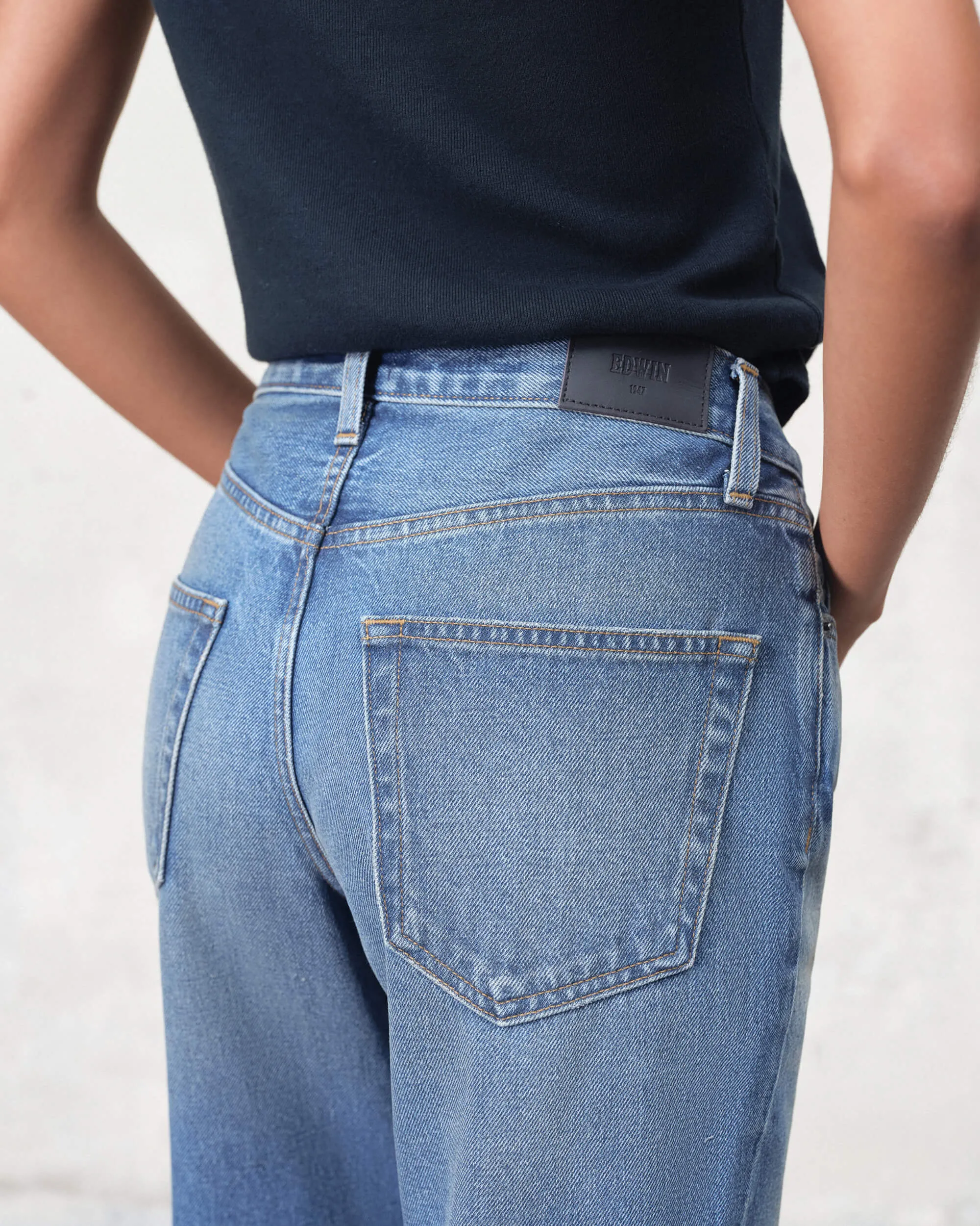 Sawyer Boyfriend || Wilmette Coated sold by Edwin product image thumbnail 4