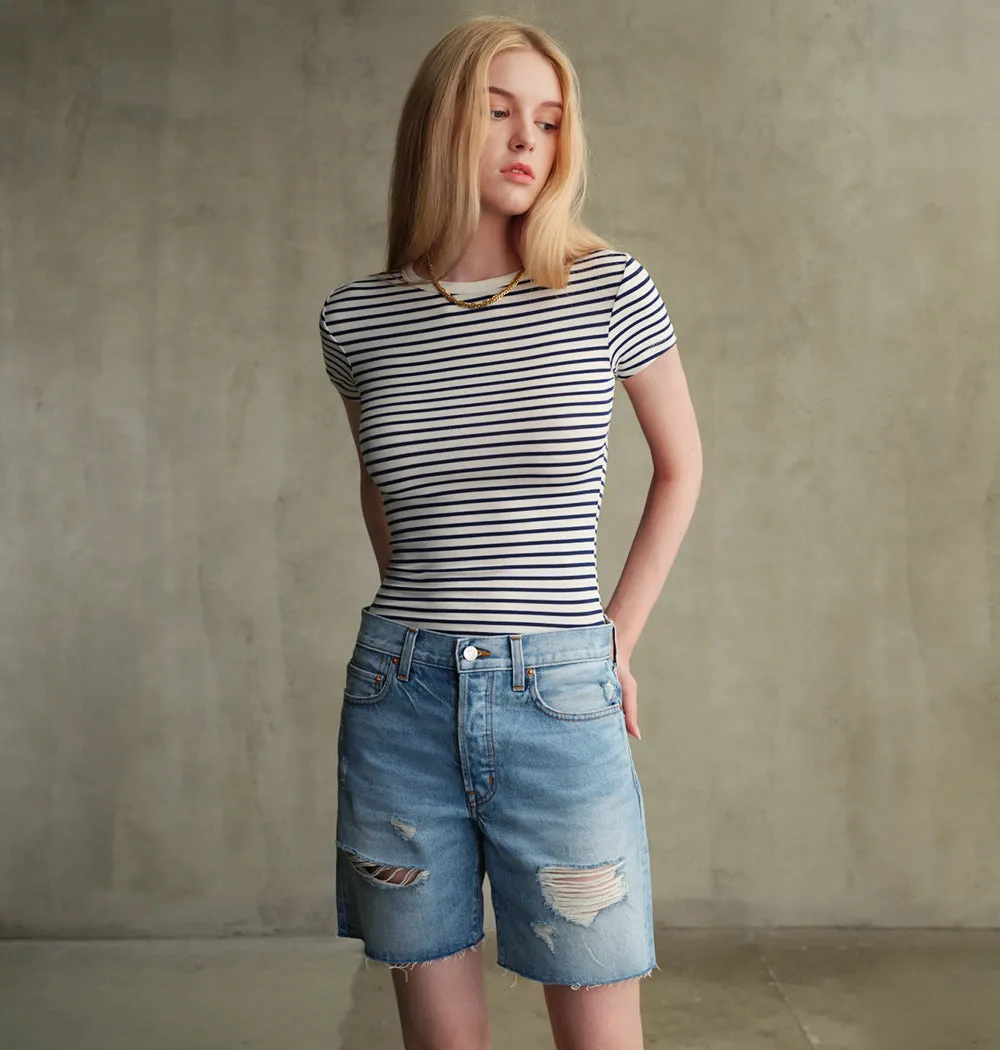 Sawyer Bermuda || Gravel sold by Edwin