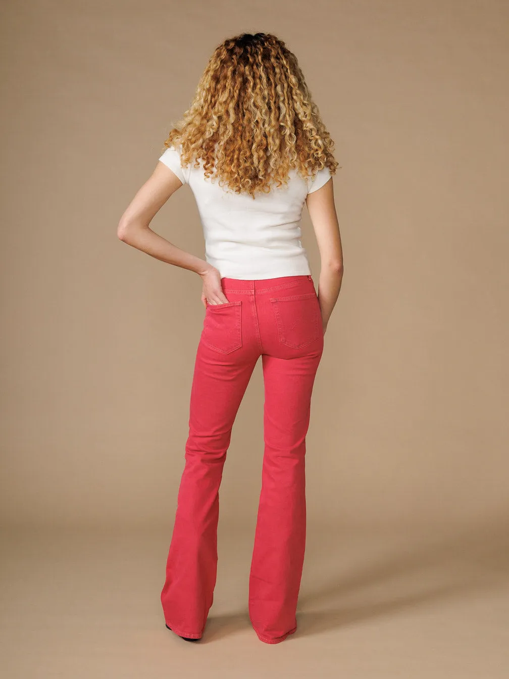 Lark Bootcut || Azalea Pink sold by Edwin product image thumbnail 5