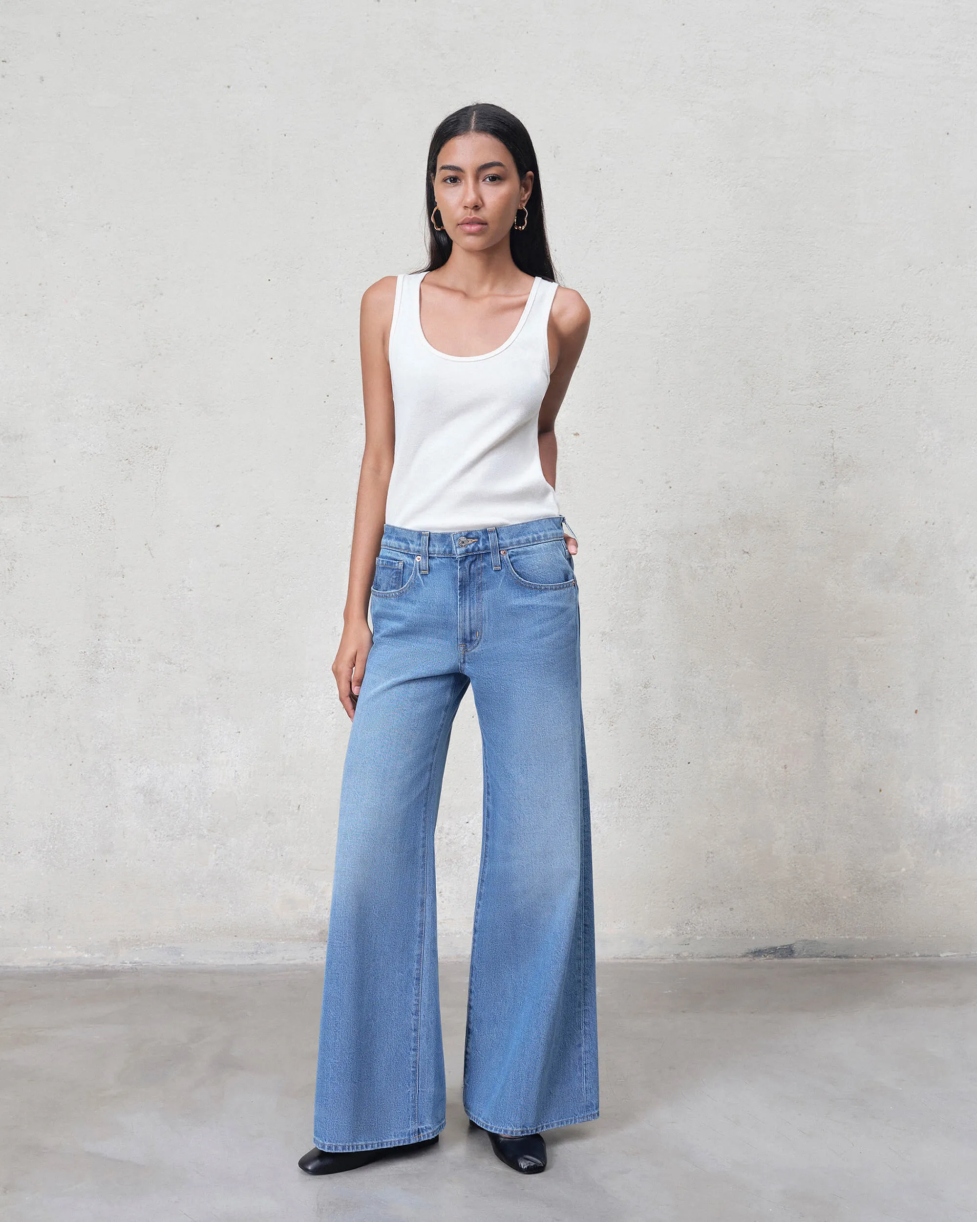 Marli Super Wide Leg || Frazier sold by Edwin