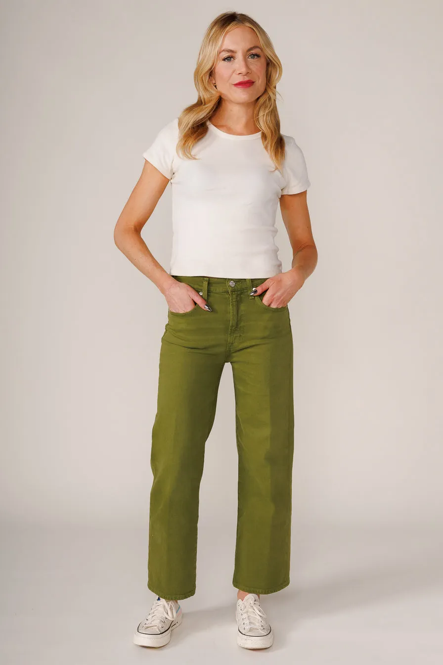 Marli Wide Leg Ankle || Mayfly Green sold by Edwin product image thumbnail 2