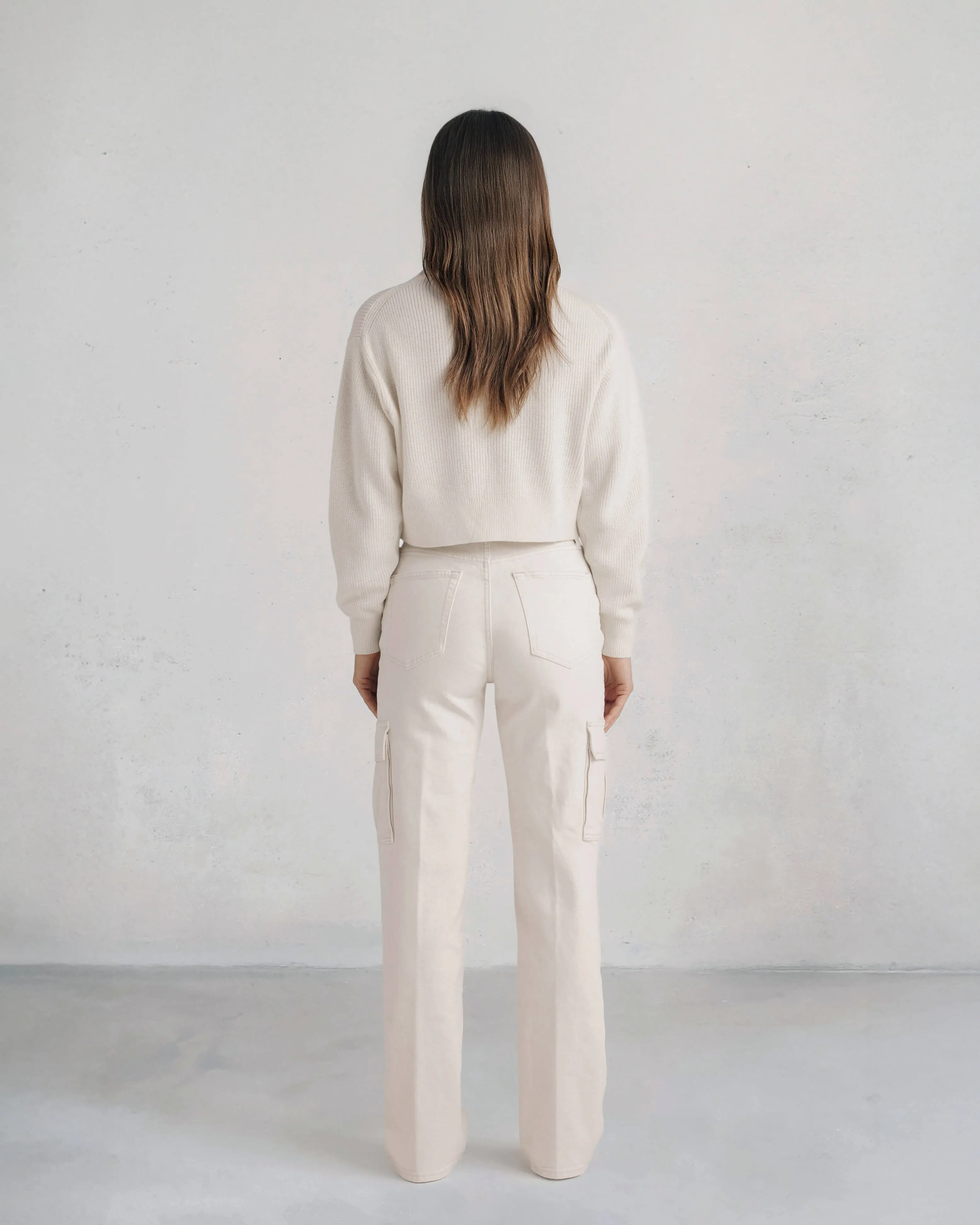 Cora Cargo Pant || Monochrome sold by Edwin product image thumbnail 3