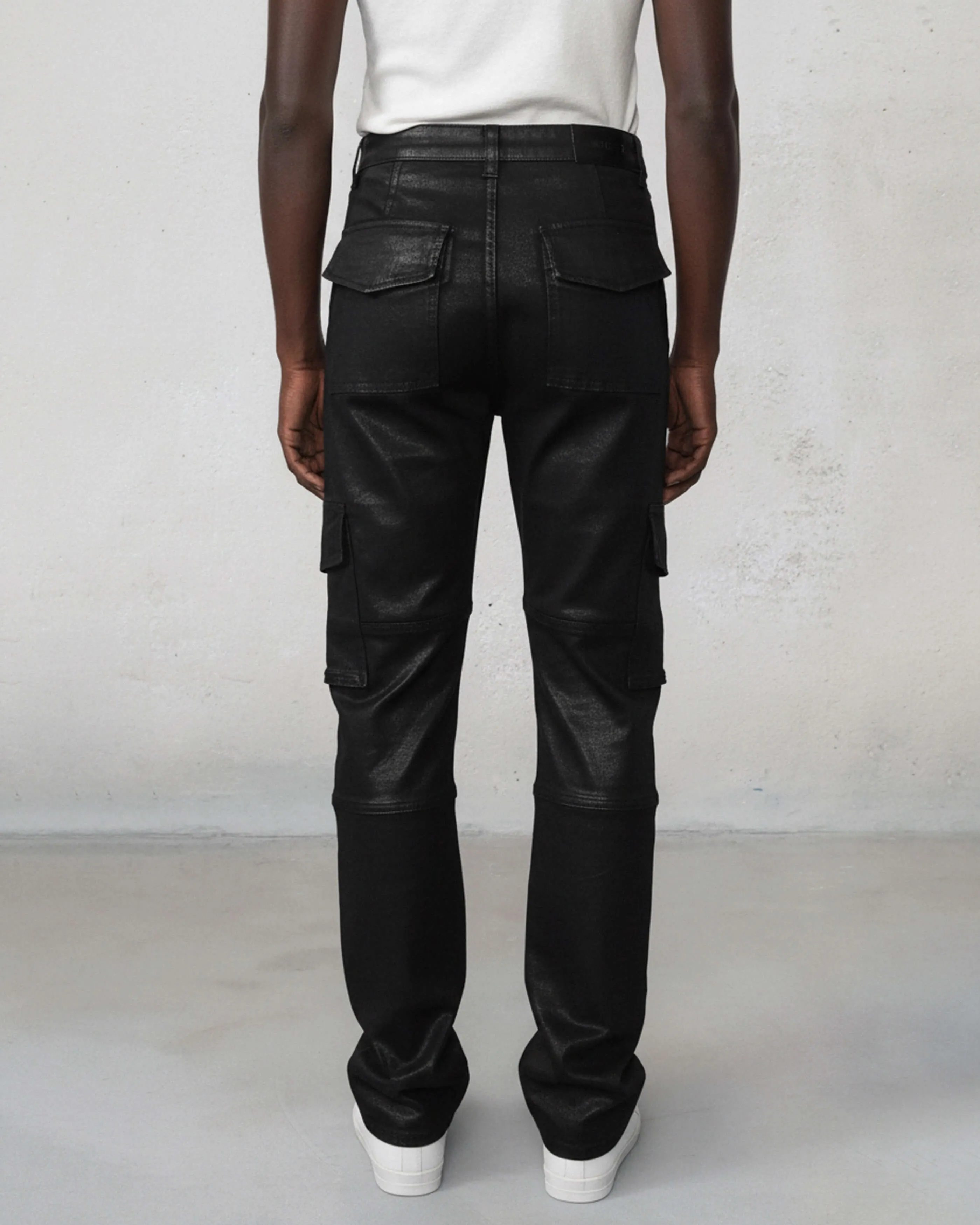 Keegan Cargo Pant || Coated Black sold by Edwin product image thumbnail 3