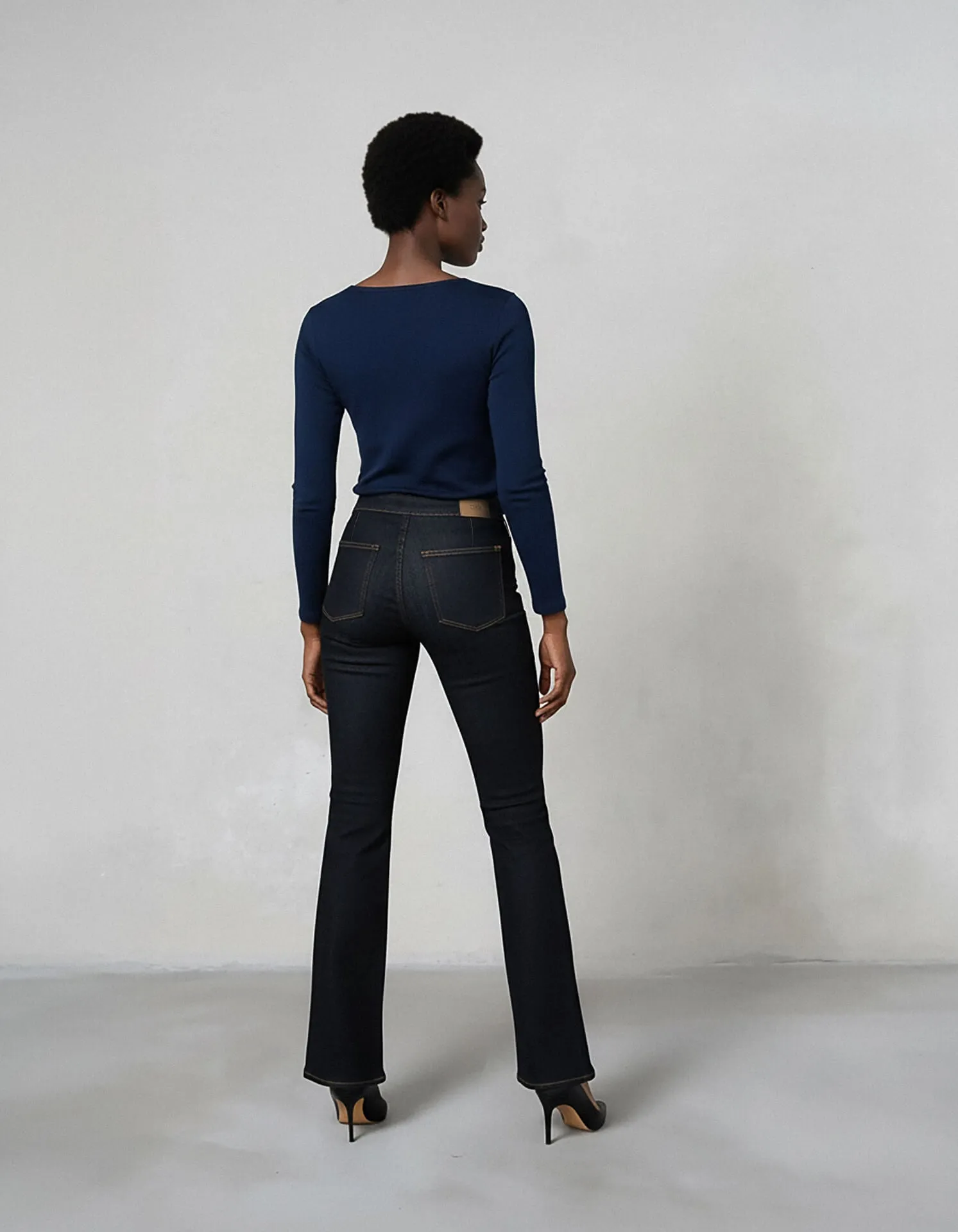 Lark Bootcut Pull On Pant || Primrose sold by Edwin product image thumbnail 2