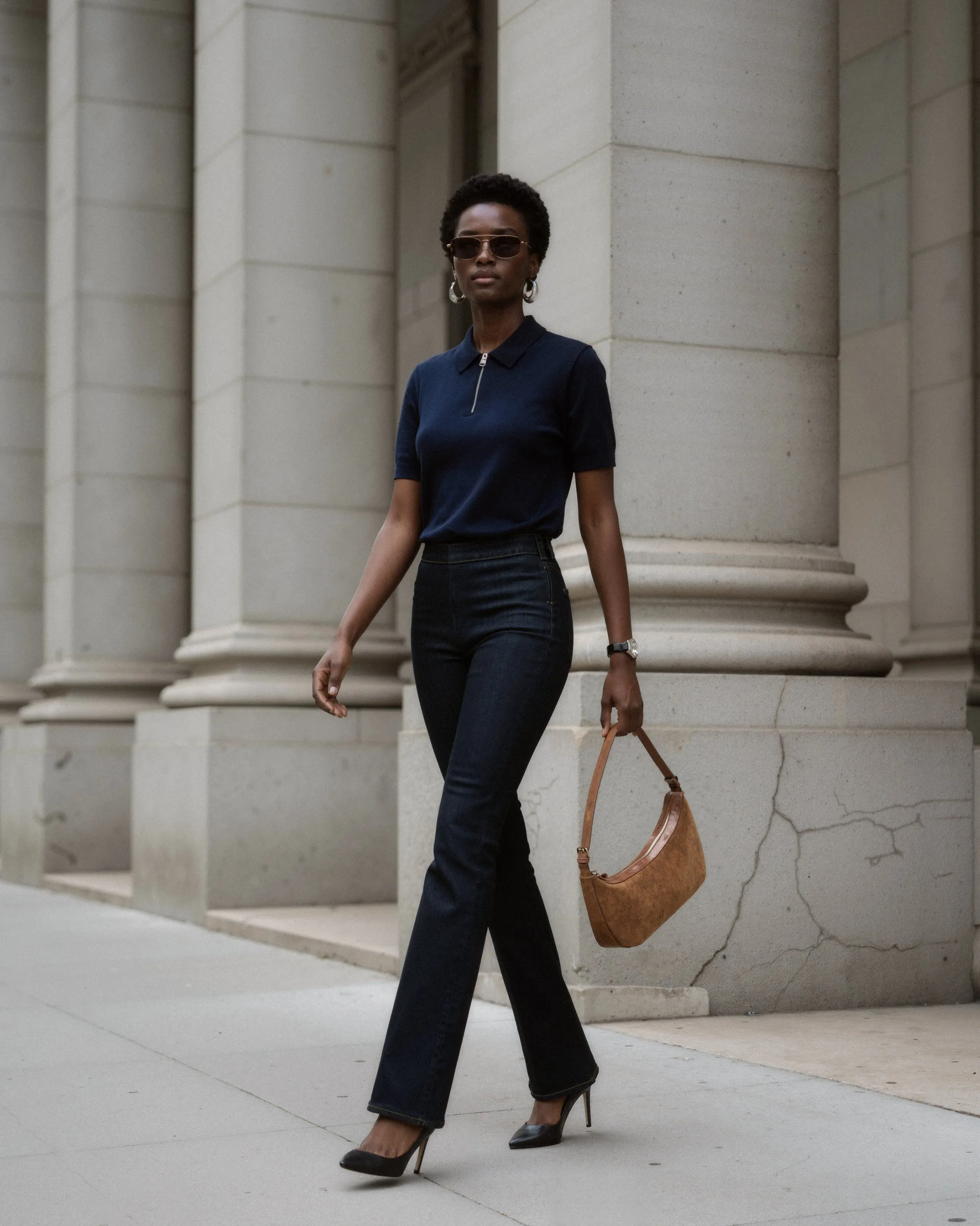 Lark Bootcut Pull On Pant || Primrose sold by Edwin