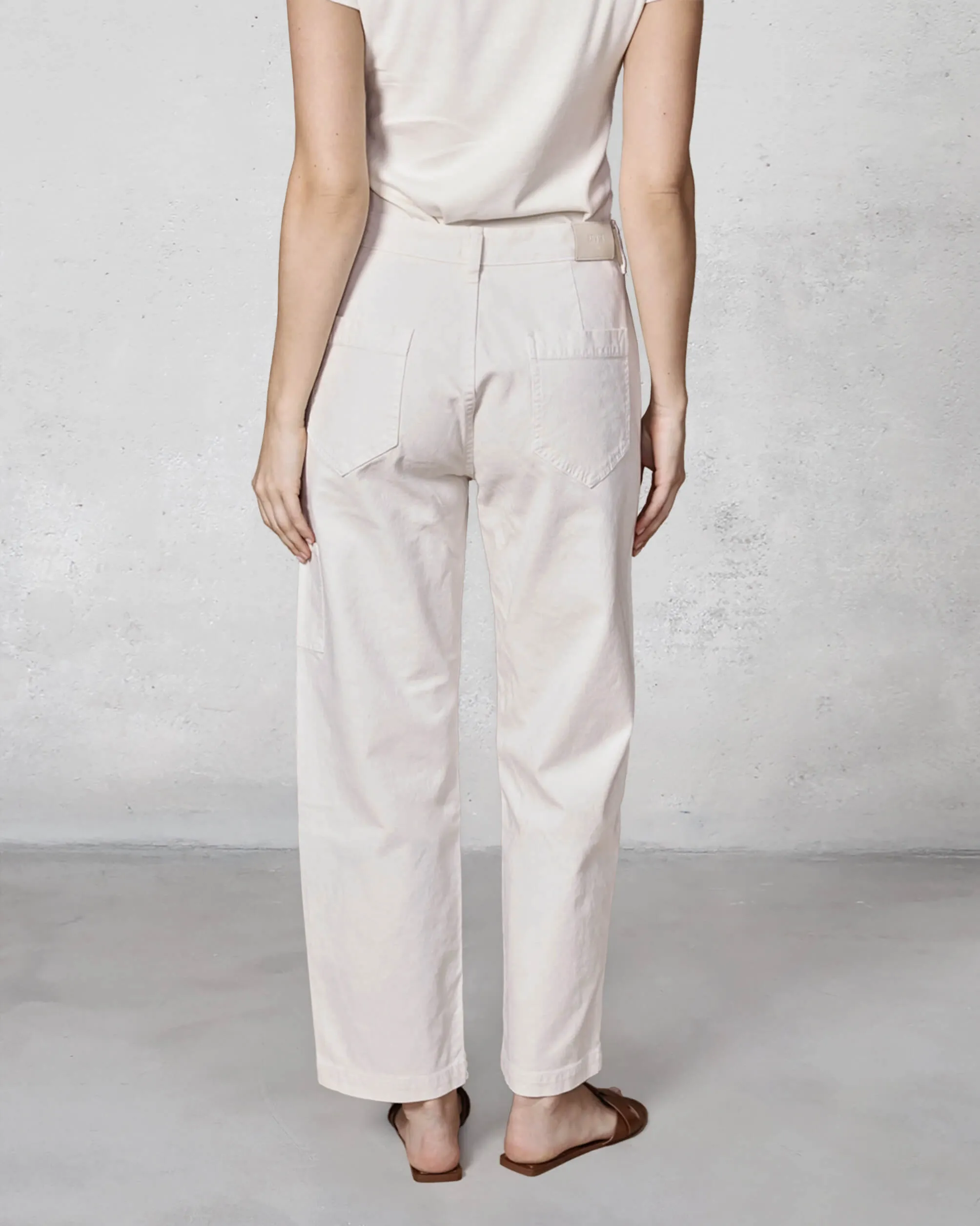 Hayley Pant || Stone sold by Edwin product image thumbnail 4