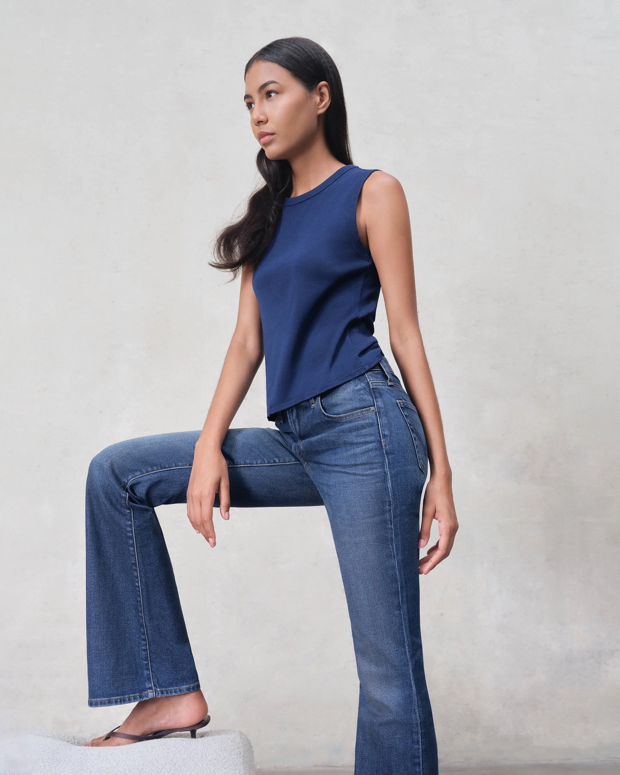 Muscle Tank || Vintage Navy sold by Edwin product image thumbnail 4