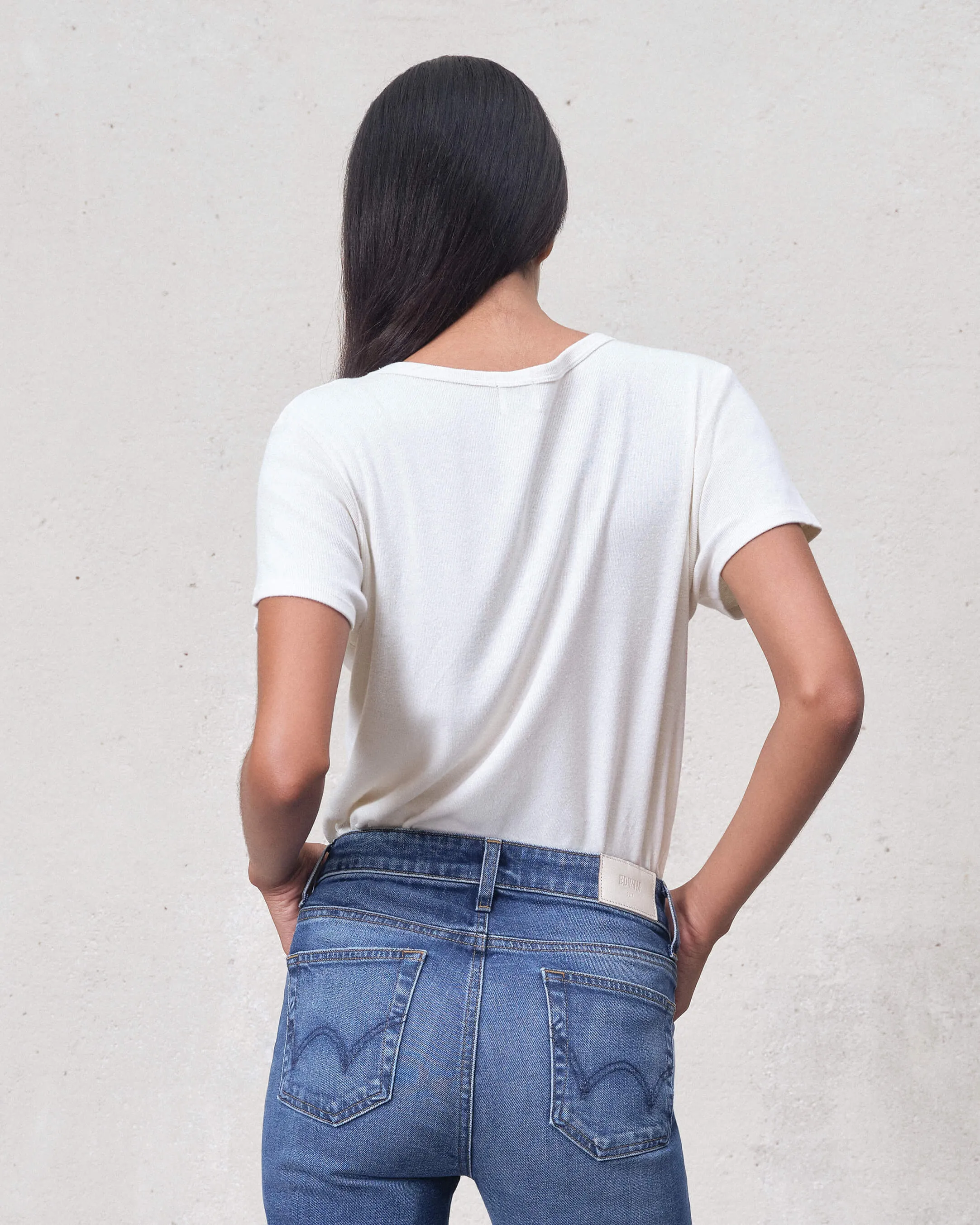 Crew Tee || Off White sold by Edwin product image thumbnail 2