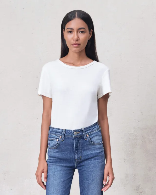 Crew Tee || Off White made by Edwin