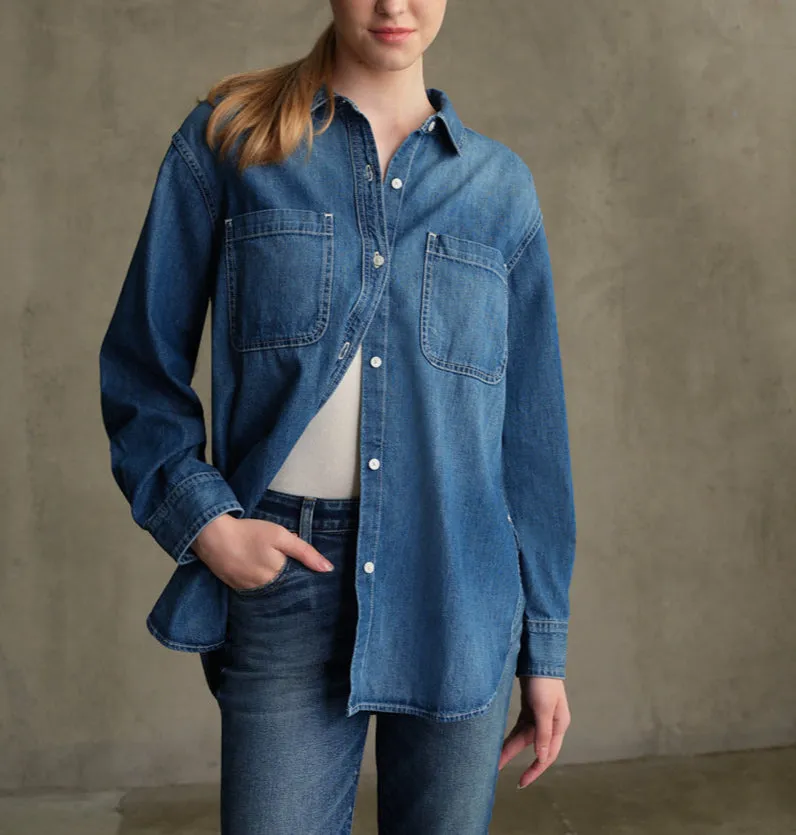 Denim Shirt || Tempest sold by Edwin product image thumbnail 2