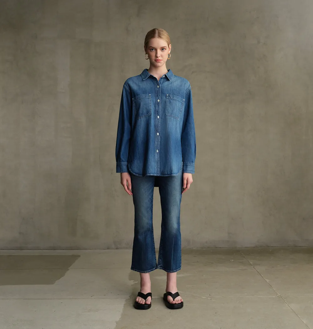 Denim Shirt || Tempest sold by Edwin product image thumbnail 3