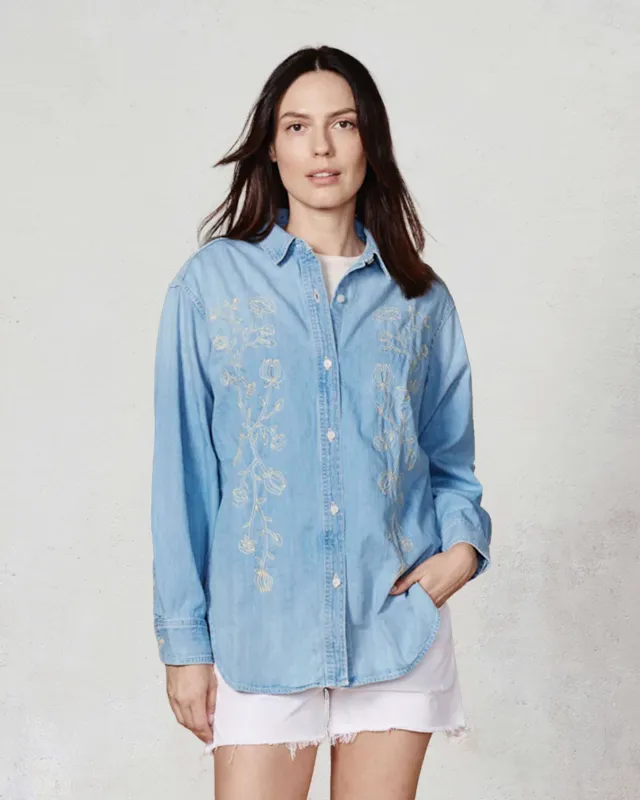 Embroidered Shirt || Curtis made by Edwin