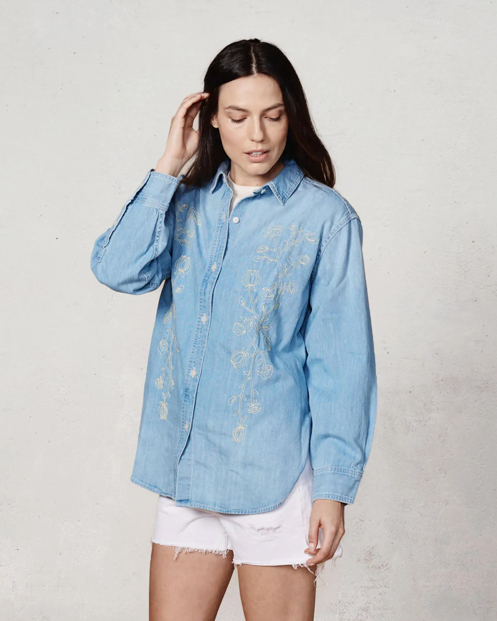 Embroidered Shirt || Curtis sold by Edwin product image thumbnail 2