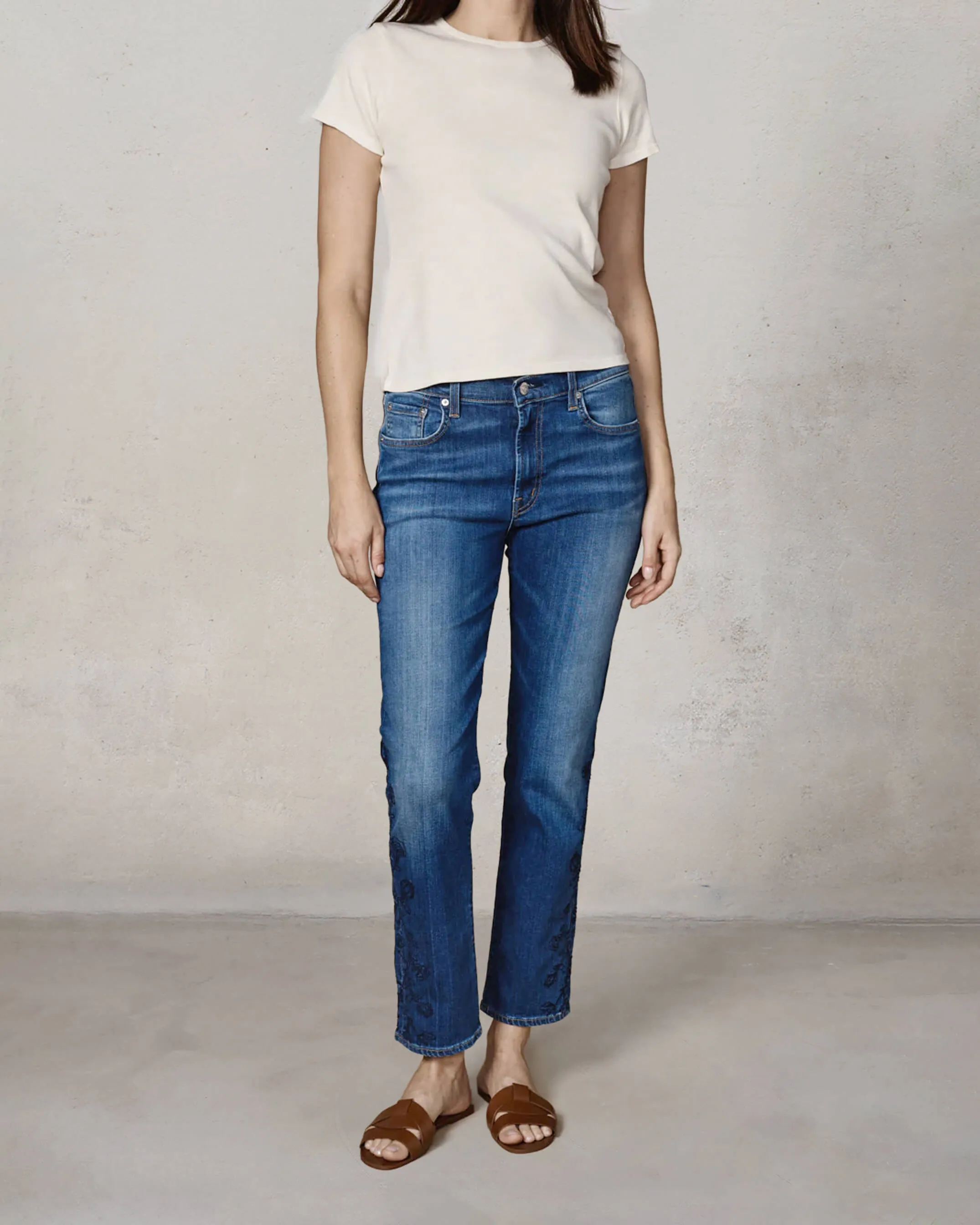 Elin Slim Straight || Zane Embroidery sold by Edwin product image thumbnail 2