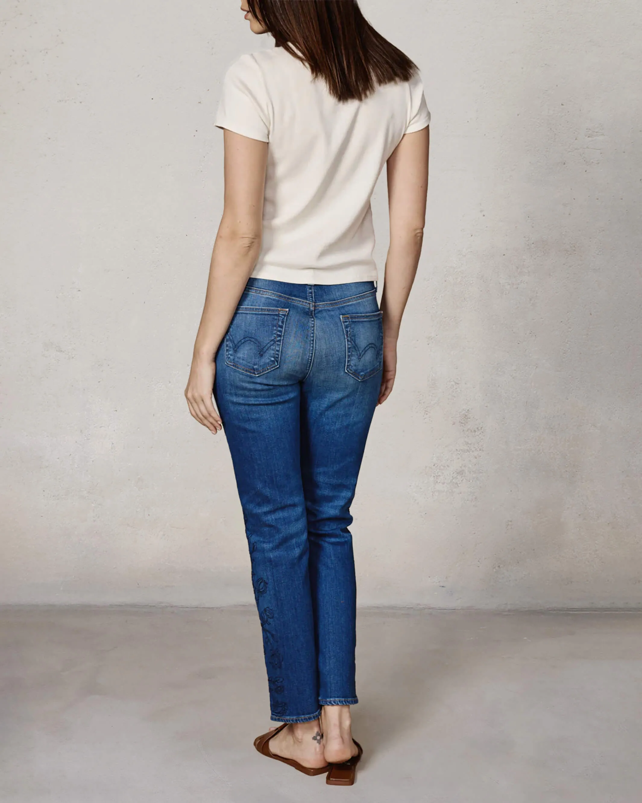 Elin Slim Straight || Zane Embroidery sold by Edwin product image thumbnail 4