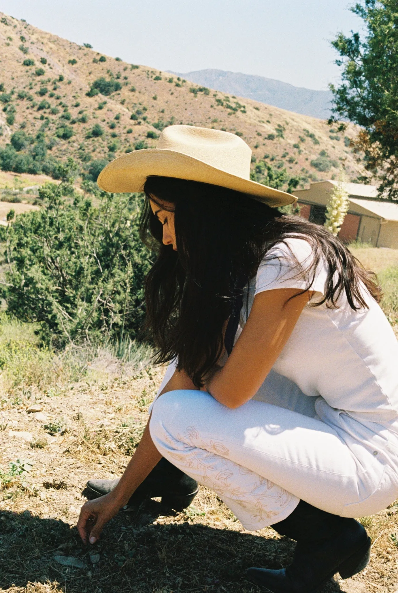 Lark Ankle Bootcut || Eggshell Embroidery sold by Edwin product image thumbnail 3