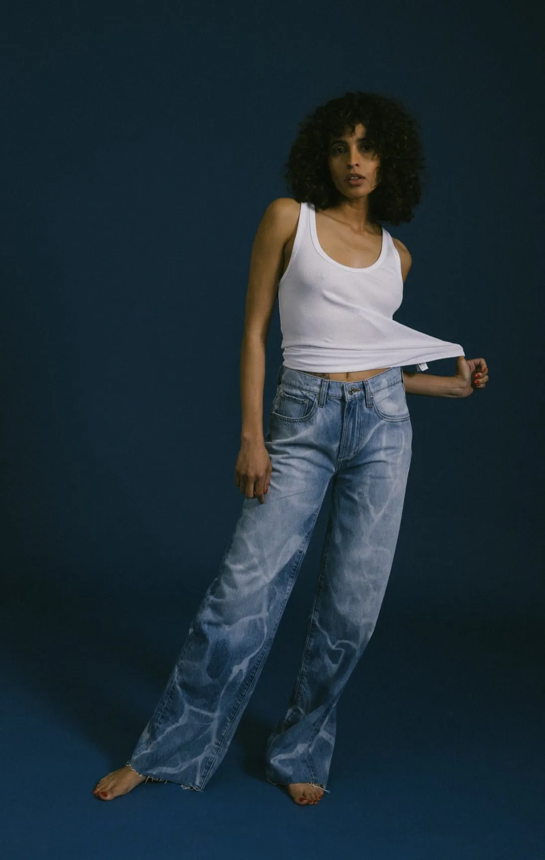 Marli Wide Leg || Pool Laser sold by Edwin product image thumbnail 4