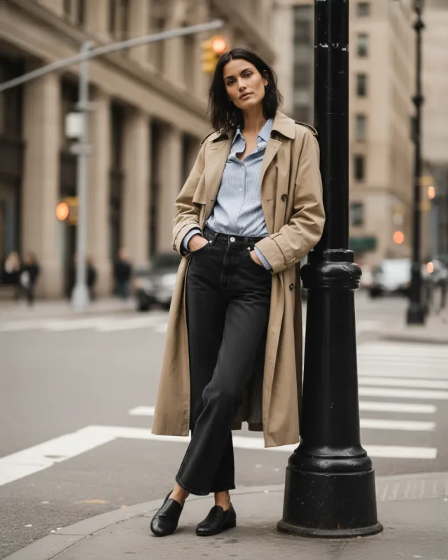 Marli Wide Leg Ankle || Shadows sold by Edwin