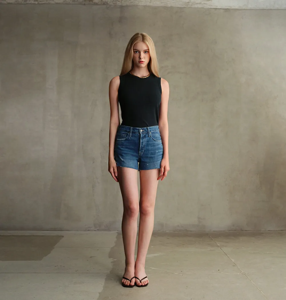 Cai Cut-off Short With Gusset || Alton sold by Edwin product image thumbnail 2