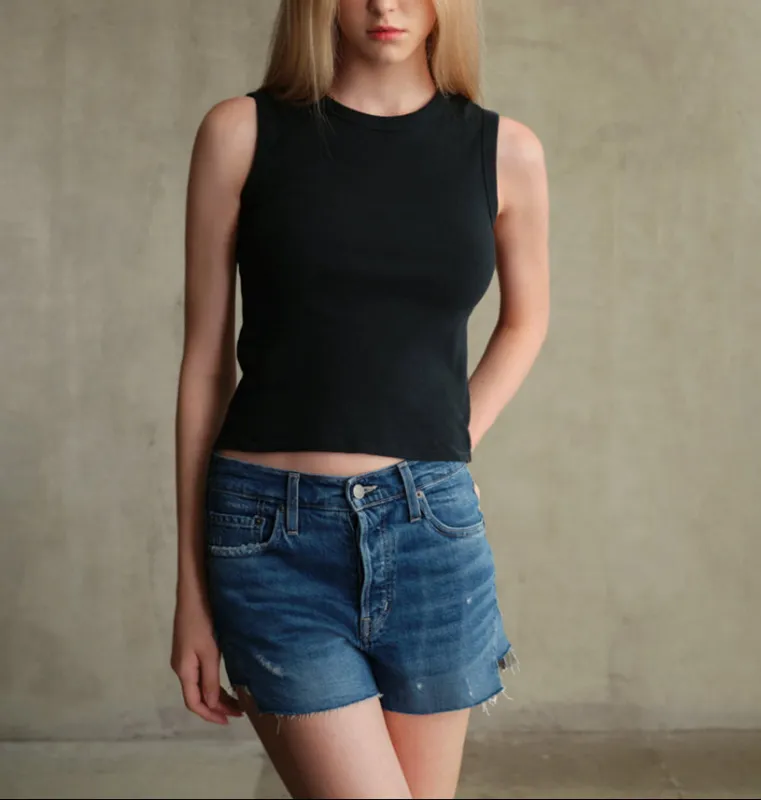 Cai Cut-off Short With Gusset || Alton made by Edwin