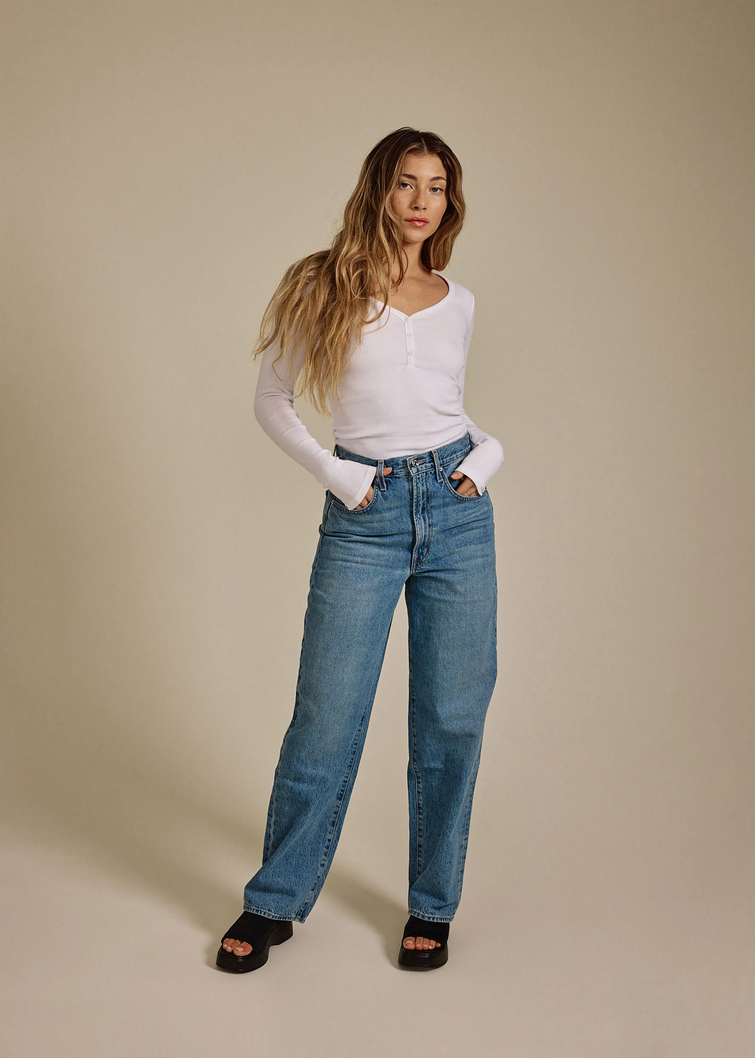 Marli Wide Leg Ankle || Dover sold by Edwin product image thumbnail 2