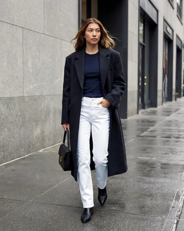 Kadence Straight Leg || White Dove sold by Edwin