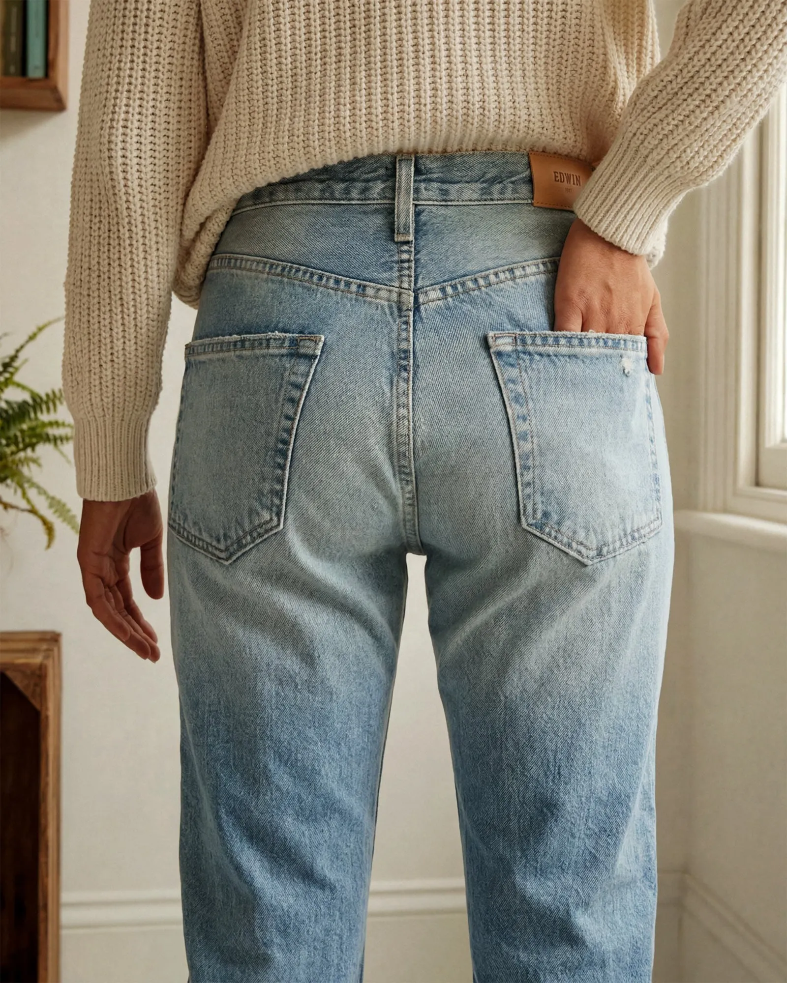 Tash Relaxed Straight Leg || Surrender sold by Edwin product image thumbnail 5