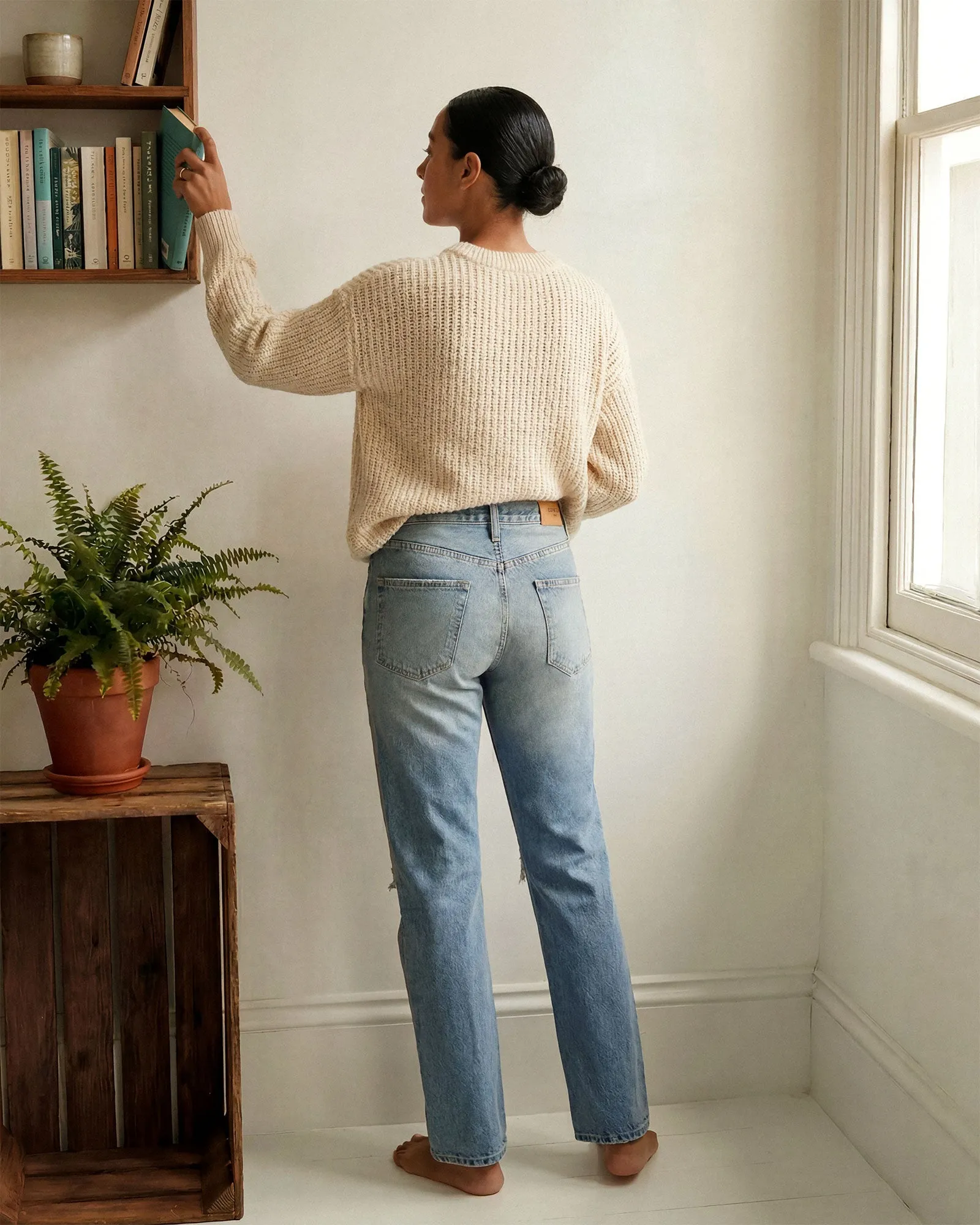 Tash Relaxed Straight Leg || Surrender sold by Edwin product image thumbnail 3