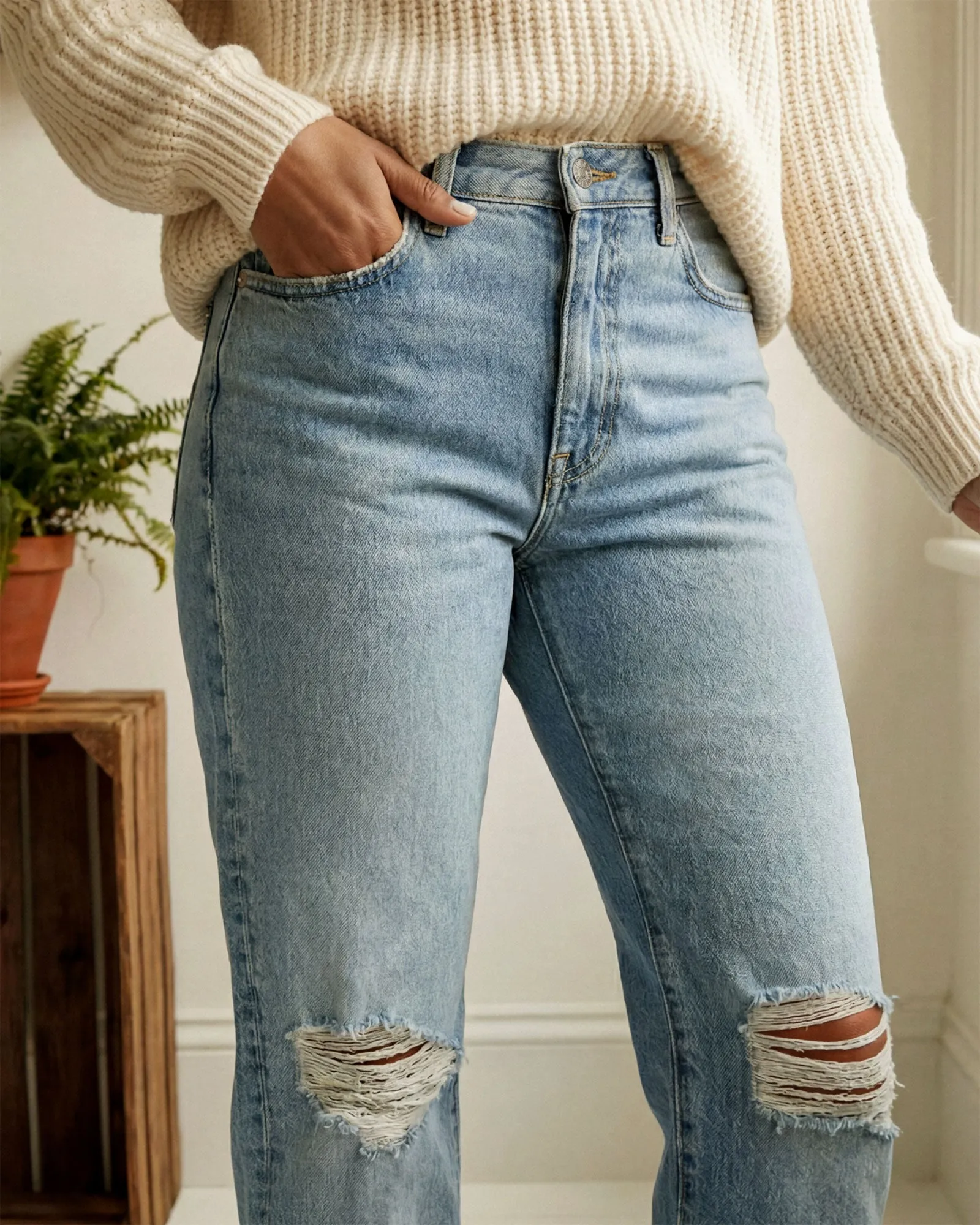 Tash Relaxed Straight Leg || Surrender sold by Edwin product image thumbnail 4