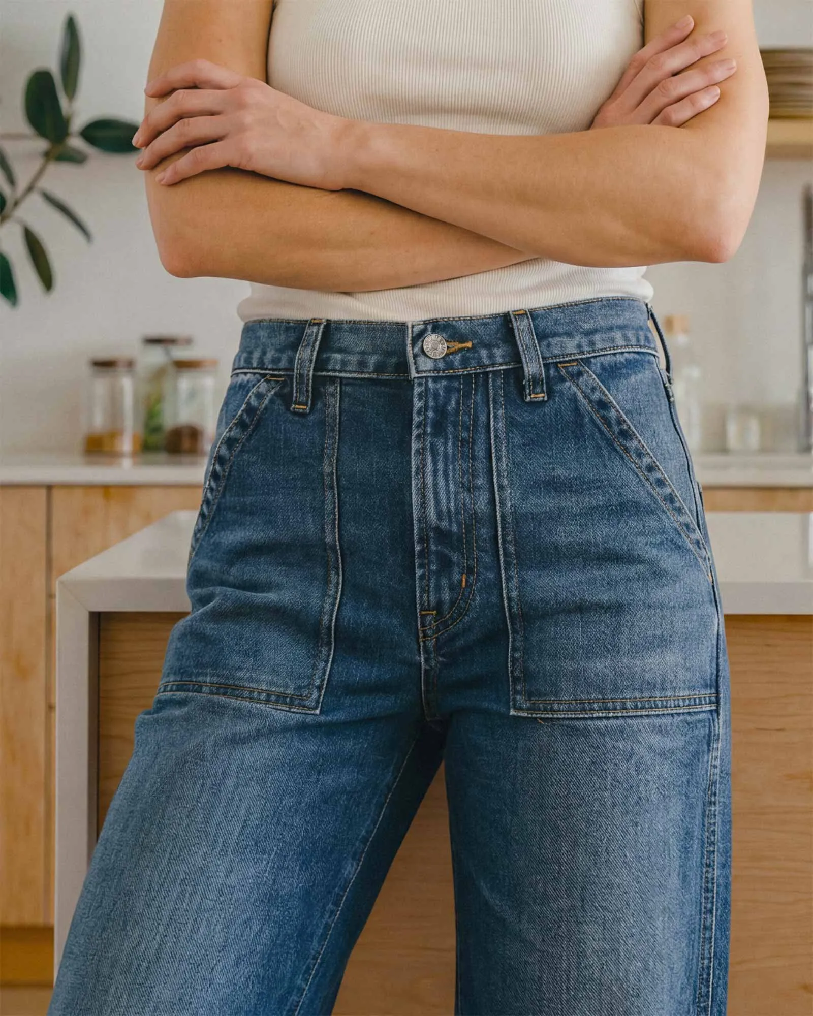 Marli Ankle Patch Pocket || Marcella sold by Edwin product image thumbnail 4