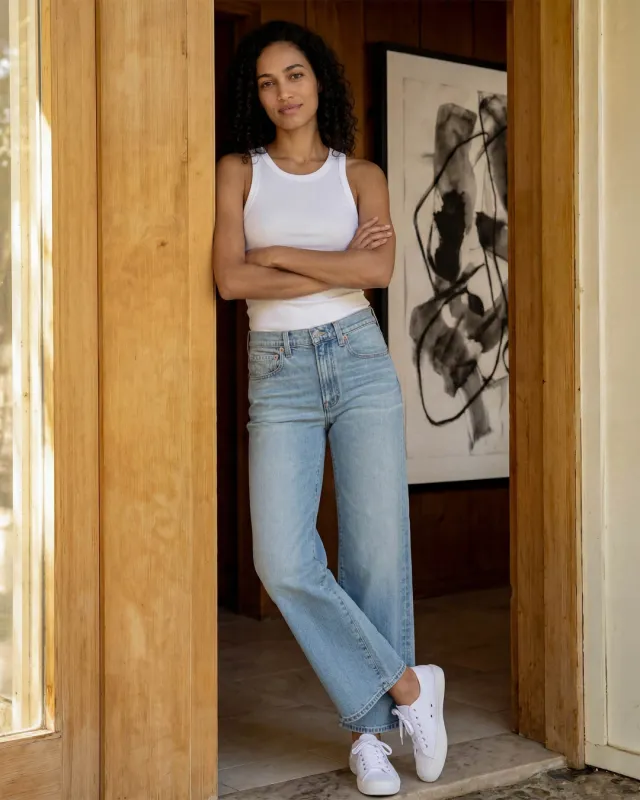 Marli Wide Leg Ankle || Optical made by Edwin
