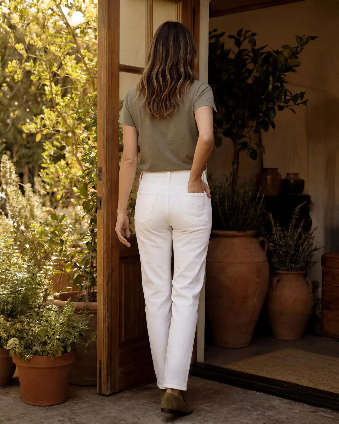 Hana Vintage Straight || Eggshell sold by Edwin product image thumbnail 3