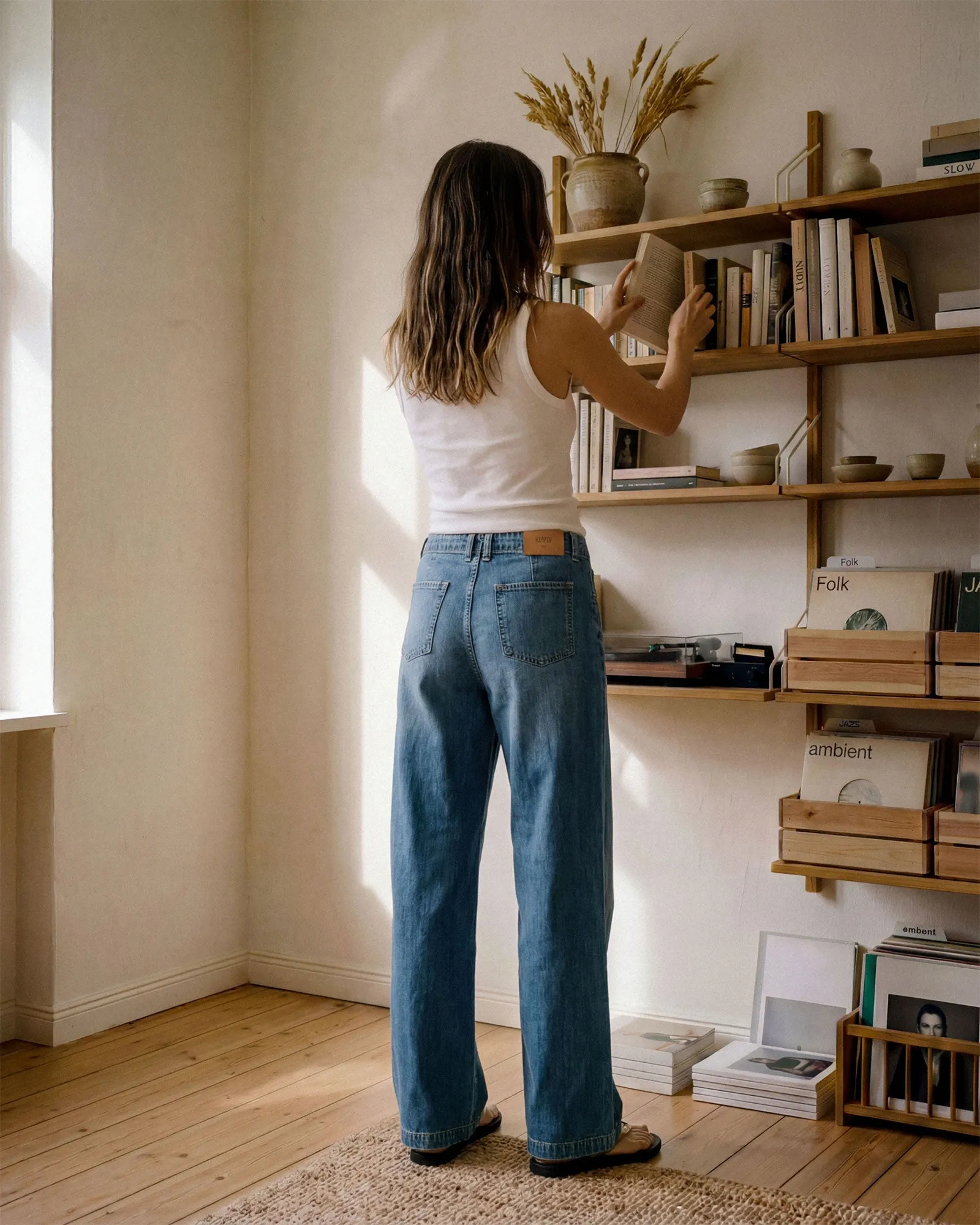 Darcy Wide Leg with Pork Chop || Ashcroft sold by Edwin product image thumbnail 3