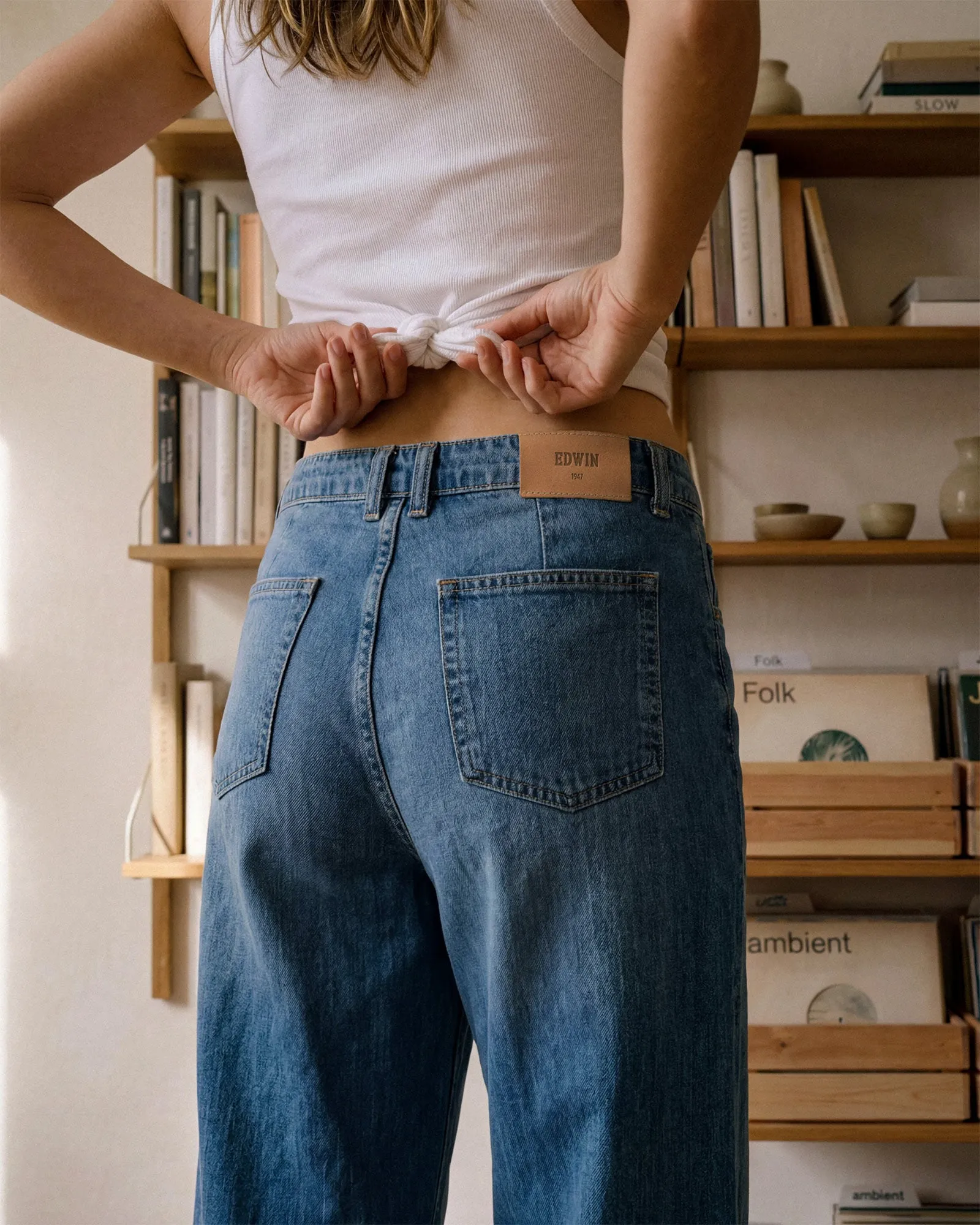 Darcy Wide Leg with Pork Chop || Ashcroft sold by Edwin product image thumbnail 5