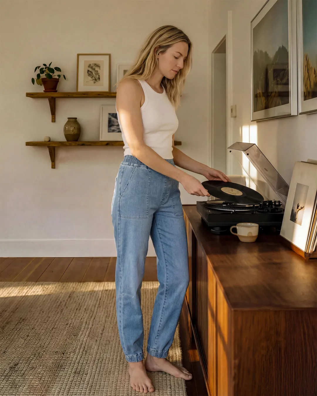 Kayla Relaxed Jogger Jean || Peyton sold by Edwin product image thumbnail 2